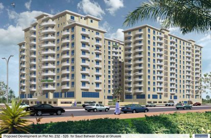 B+G+12 RESIDENTIAL COMPLEX, AL QUSAIS, DUBAI. B+G+12 RESIDENTIAL COMPLEX, AL QUSAIS, DUBAI.